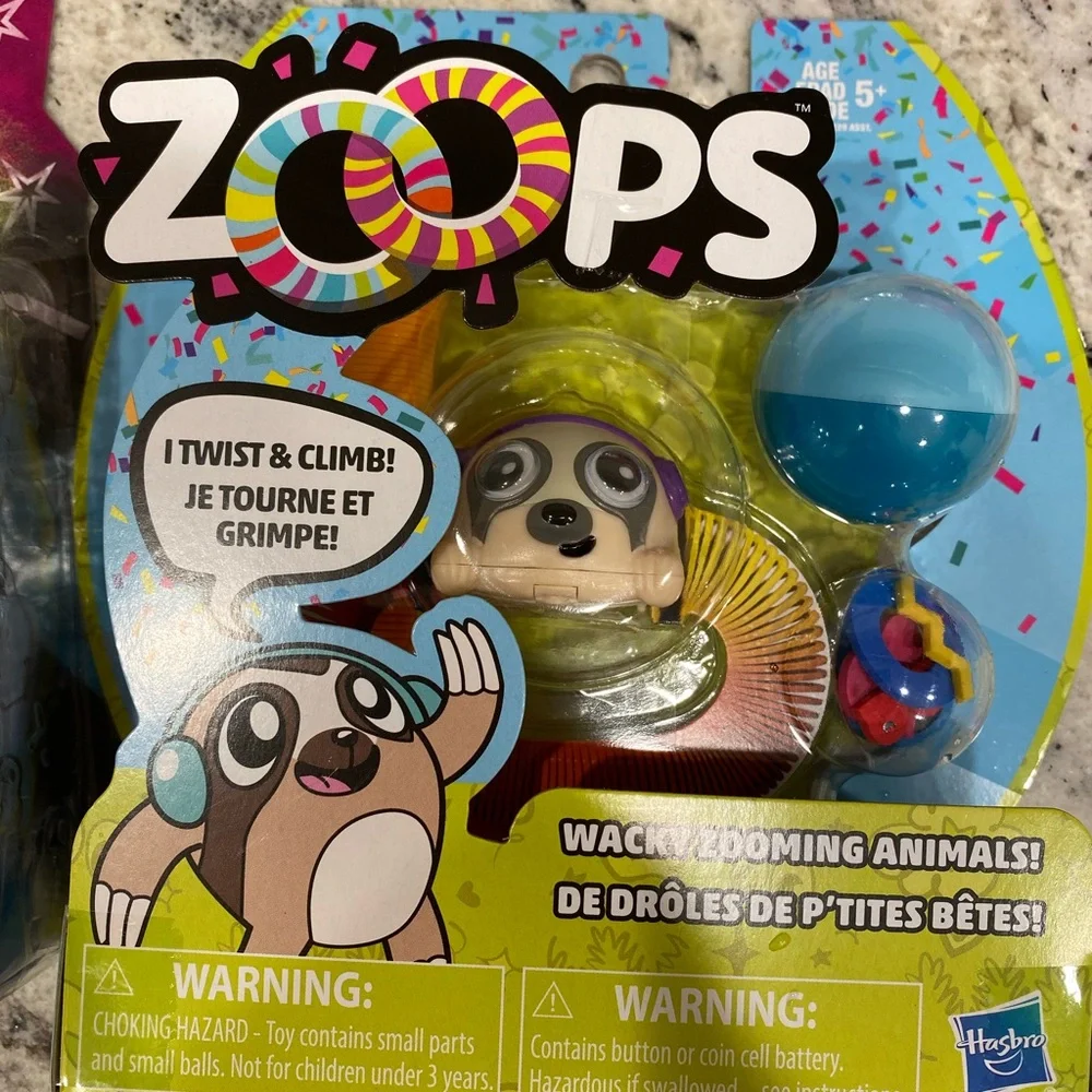 Wacky Zooming zoops Unicorn Toy - 2 trolls sets